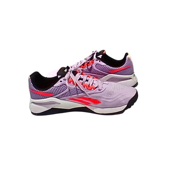Reebok Nano X2 Women 8.5 Purple Oasis Orange Flare Athletic Trainer IF8163 - Picture 3 of 7